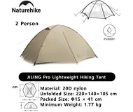 Naturehike Jiling PRO 2 20D