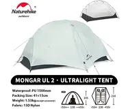 Naturehike Mongar UL 2 15D