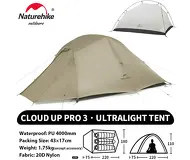 Naturehike Cloud Up Pro 3 20D