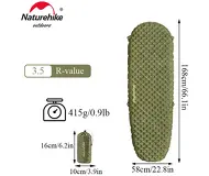 Naturehike Mummy 3.5 (<strong>M</strong>edium)