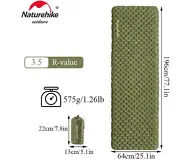 Naturehike Square 3.5 (<strong>L</strong>ong)