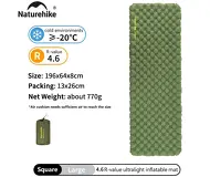 Naturehike Square Ultralight 4.6 (<strong>L</strong>ong)