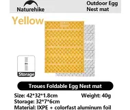 Naturehike IXPE Aluminiumfolie schuimmat (Troues)
